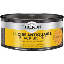 Cire antiquaire « black bison » pâte 0.5L - Noyer blond- LIBERON